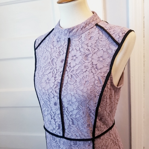 Forever 21 Cutout Back Lace Dress, Size L - Picture 10 of 15